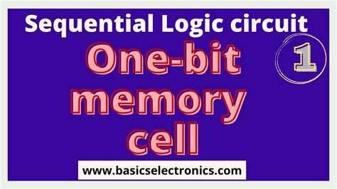 Explanation Of One Bit Memory Cell Youtube