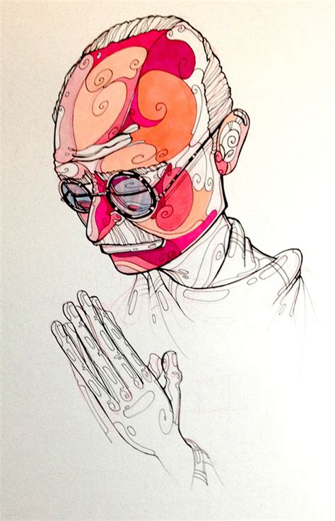 Mahatma Gandhi, 1869 - 1948 on Behance