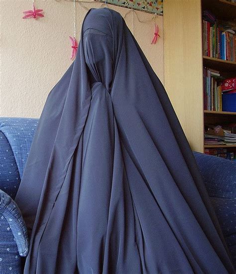 Grey Chador Niqab Niqab Niqab Fashion Muslimah Fashion