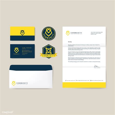 See more ideas about logo templates, logos, templates. Company branding logo publication templates | free image by rawpixel.com / Aew | Free business ...