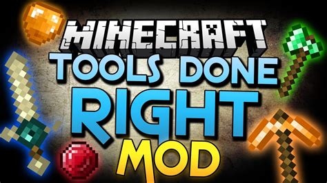 Minecraft Mod Tools Done Right Mod Not Like Your Usual Tools