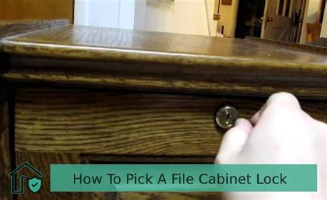 You need a file and you cannot get to it without the key. How To Pick A File Cabinet Lock in Urgent Situation