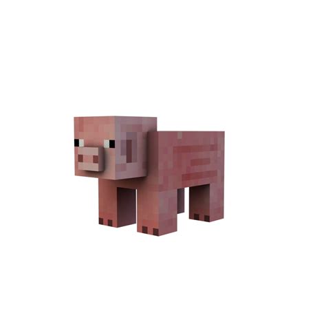 Minecraft Pig Side View Mineraft Things