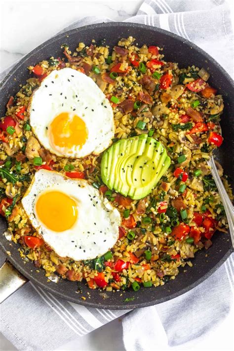 Paleo Breakfast Fried Rice Whole30 Eat The Gains Recipe Whole