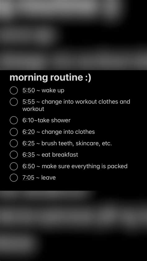 The Perfect Morning Routine For School School Morning Routine
