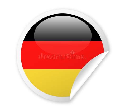 Ein sommermärchen mit großer bedeutung für die deutsche fahne. Deutschland-Flaggen-Vektor-runde Ikone Stock Abbildung ...