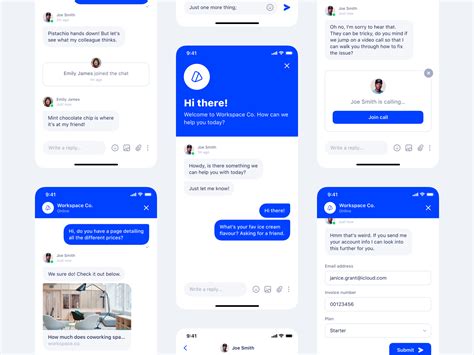 Live Chat App By Cai Cardenas For Overlay On Dribbble