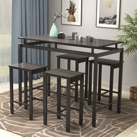 Thanks for sharing, we love your new dining room set! SEVENTH 5PC Counter Height Table Set, Minimalist Dining ...