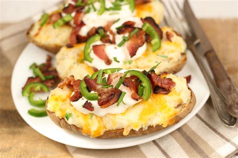 Order delivery from kee's loaded kitchen on 3625 ne martin luther king jr blvd, portland, or. Loaded Twice Baked Potatoes - A Farmgirl's Kitchen