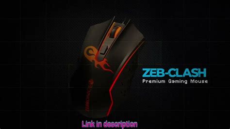 Zebronics Zeb Clash Premium Usb Gaming Mouse Rgb Mouse Latest