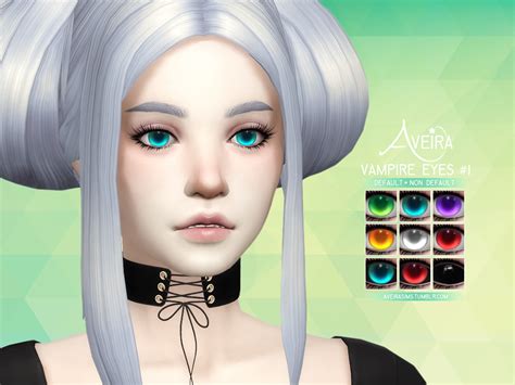 Vampire Eyes 1 Vampires Only 9 Colors 2 Options Non Default