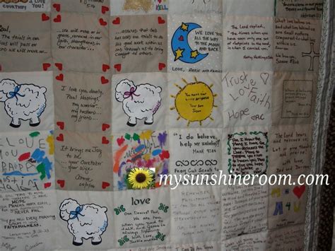 Prayer Quilt 14 My Sunshine Roomadventures In Health Faith Crafting