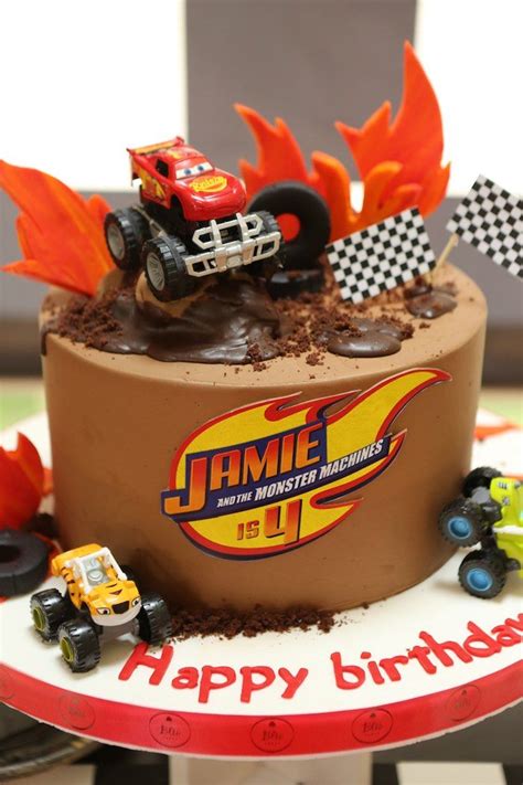 Blaze And The Monster Machines Birthday Party Karas Party Ideas