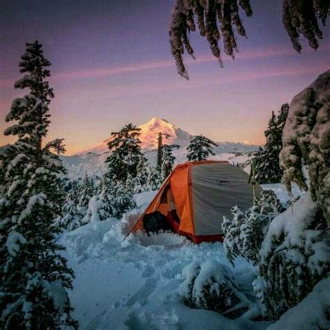 Camping In The Snow Snow Camping Camping Photography Camping Photo