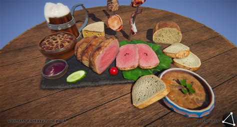 Released Pbr Ultimate Fantasy Food Pack Unity Forum