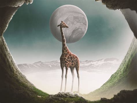 Fantasy Giraffe By Alex Buhaj On Dribbble