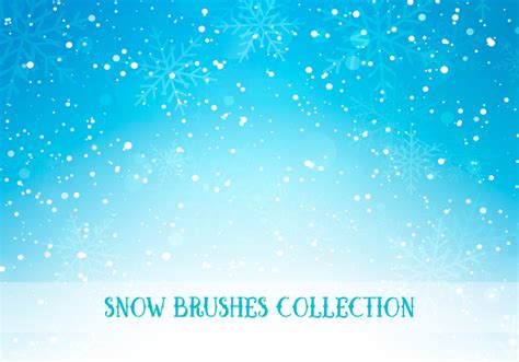 Snow Brushes Collection Free Photoshop Brushes At Brusheezy