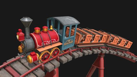 Train 3d Model By Oscar Rickett Oscarrickett B8461ad Sketchfab