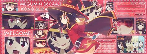 Megumin Anime Cover Photo Anime Cute Headers For Twitter