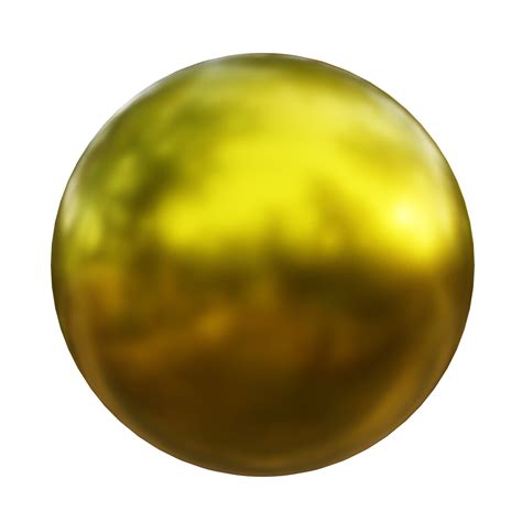 Abstract Ball 3D Gold Memphis 12629132 PNG