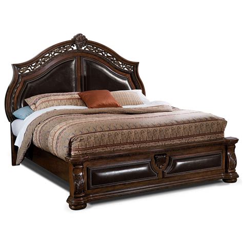 Find king size bed sets, including dressers and mirrors, in a variety of styles, colors & decor. Morocco Bedroom Queen Bed - Value City Furniture | Morocco ...