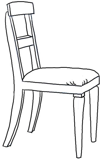 How To Draw A Chair In The Correct Perspective With Easy Steps How To