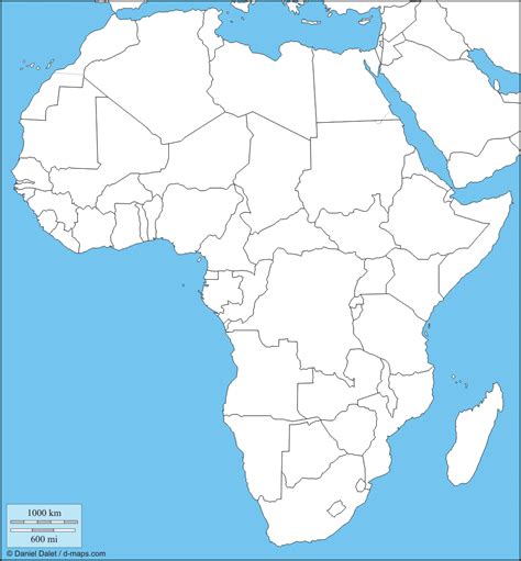 The physical map of africa depicts various geographical features of the continent such as mountains, deserts, rivers, lakes, plateaus. The Helpful Garden: Great Place for Free Control Maps