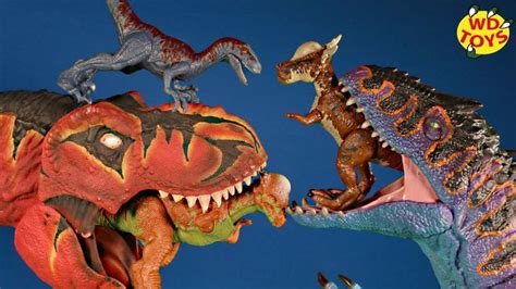 Jurassic World Camp Cretaceous New 3 Dinosaur Toys Unboxed