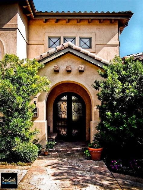 Exquisite Italian Villa Entry In Dallas Bryan Smith Homes