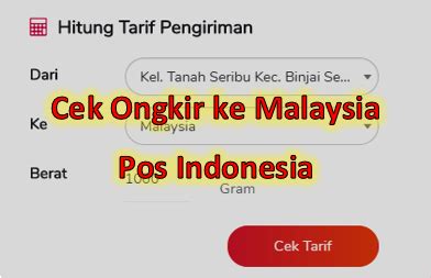 Peristiwa tersebut telah mendorong pemimpin negara daripada pelbagai etnik memikirkan cara untuk memulihkan perpaduan antara etnik supaya menjadi lebih utuh dan diperkasakan. Cara Cek Tarif Ongkir ke Malaysia Pos Indonesia - WARGA ...