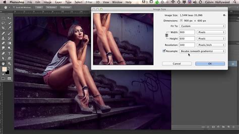 Sharpen for Web / Photoshop Tutorial (english) 