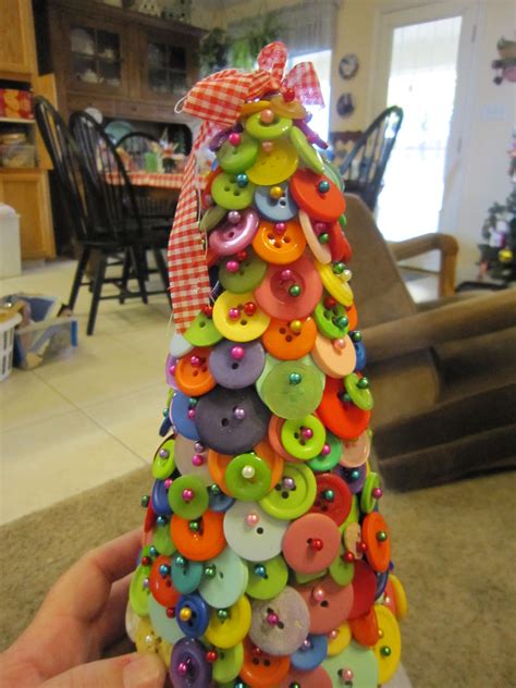 Button Trees In 2024 Crafts Christmas Magic Christmas Crafts