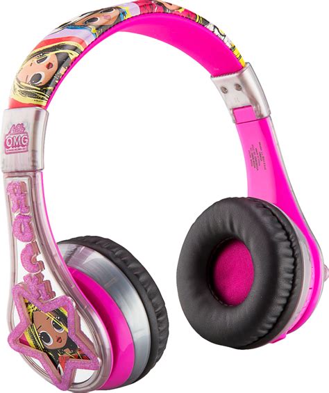 Customer Reviews Ekids Lol Surprise Bluetooth Headphones Pink Ll B52