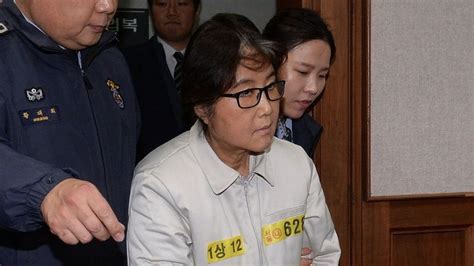 South Korea Scandal Choi And Park Cases In Court Bbc News