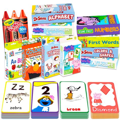 Buy Flash Cards For Toddlers Kids Ultimate Set Bundle ~ 12 Packs Of