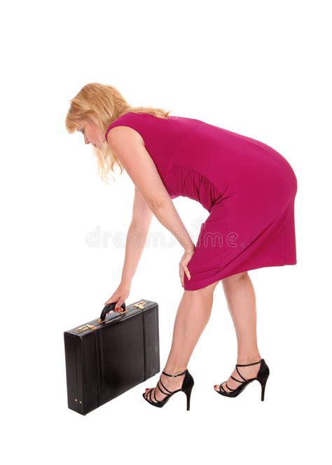 Businesswoman Bending Down Stock Photos Free And Royalty Free Stock