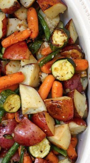 Maybe you would like to learn more about one of these? Roasted Veggies :) Sweet potatoes, zucchini, baby carrots ...