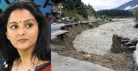Manju Warrier Film Crew Rescued From Flood Hit Hp Village Shifted To