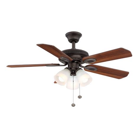 I don't see any company/model name on the fan but the remote says 'hampton bay fan & lighting company. Hampton Bay Glendale 42 in. LED Indoor Oil-Rubbed Bronze ...