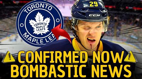 ⚠️ Announced Today This Just Came Out Latest News Toronto Maple