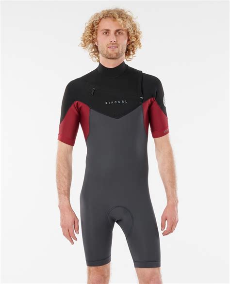 Rip Curl Mens Dawn Patrol 22mm Shorty Wetsuit 2021 Maroon Sorted