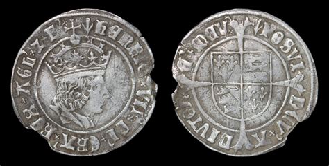 Original Tudor Silver Coin Henry Vii Antique English Groat 1505 1509