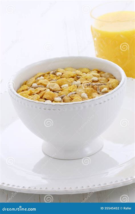 Delicious And Healthy Fresh Cereal Stock Photo Image Of Breakfast