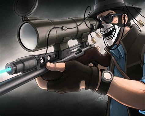 Free Download Guns Weapons Team Fortress 2 Sniper Tf2 Wallpaper