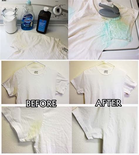 How To Get Rid Of Yellow Armpit Stains Diy Craft Projects