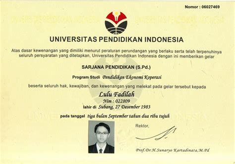 We hope this will help you in learning languages. Contoh Ijazah Resmi - MITRA IJAZAH MANDIRI