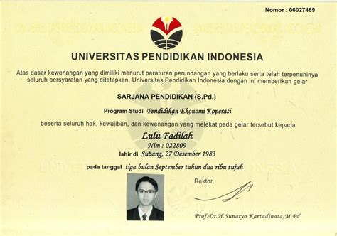 Related posts to ijazah sarjana muda perubatan in english. Contoh Ijazah Resmi - MITRA IJAZAH MANDIRI