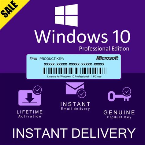 Lifetime Activation Windows 10 Pro Product Key Activation Key