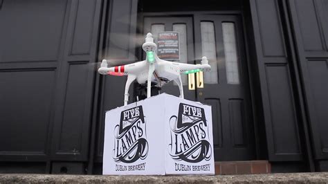 The wii balance board is the perfect solution. Drone Beer Deliveries - YouTube