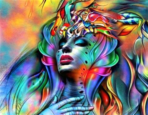 Hd wallpapers and background images. Colorful Fantasy Woman - Fantasy & Abstract Background ...